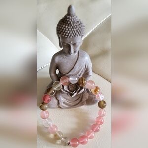 Watermelon Tourmaline bracelet